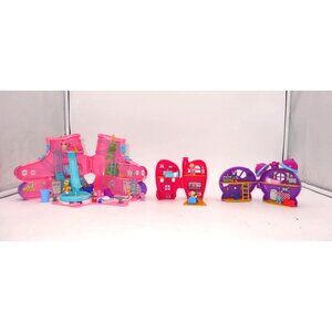 Vivid Imaginations Teeny Weeny Families LOT Playset Alarm Clock Phone House Skat